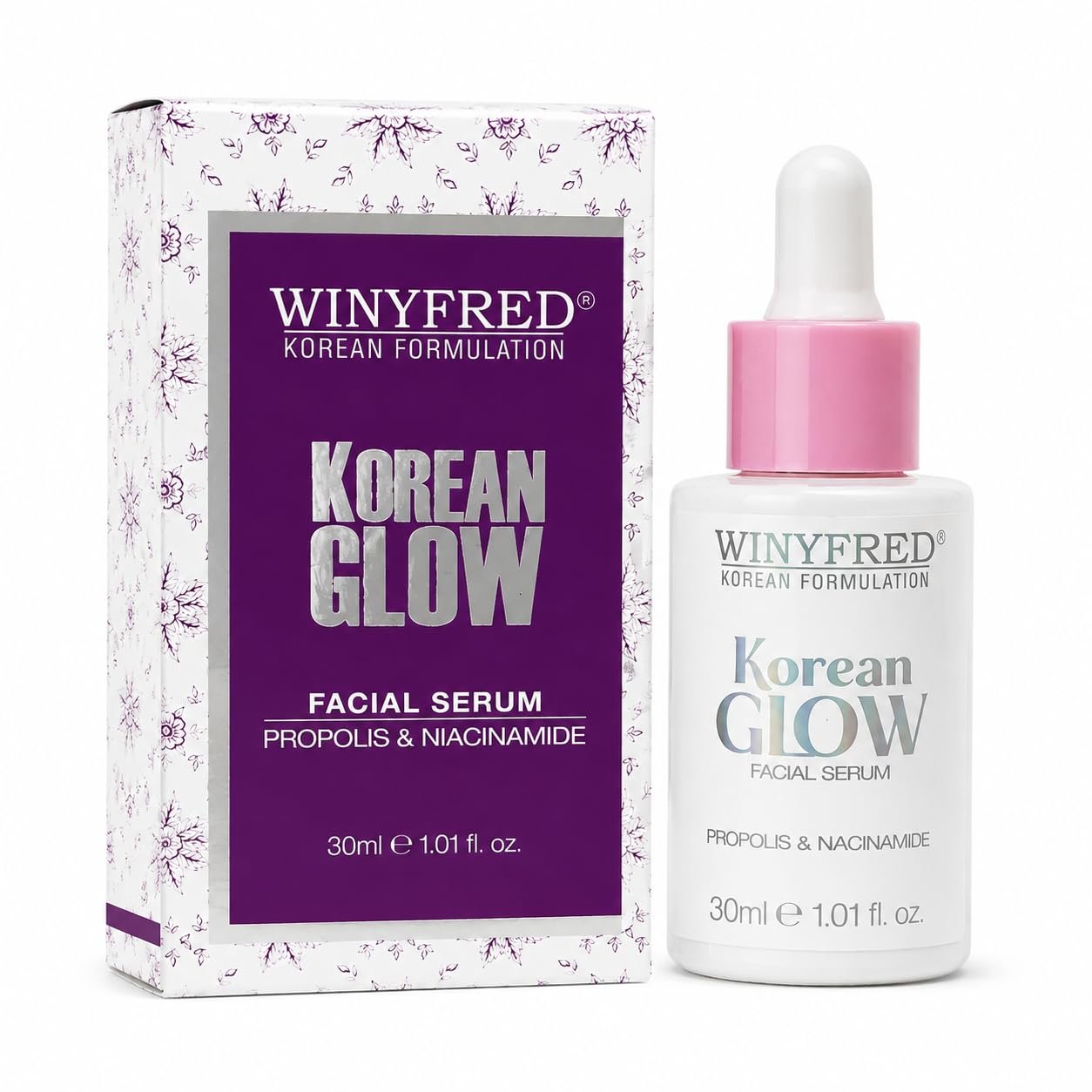 Winyfred Korean Glow Facial Serum (Propolis & Niacinamide)